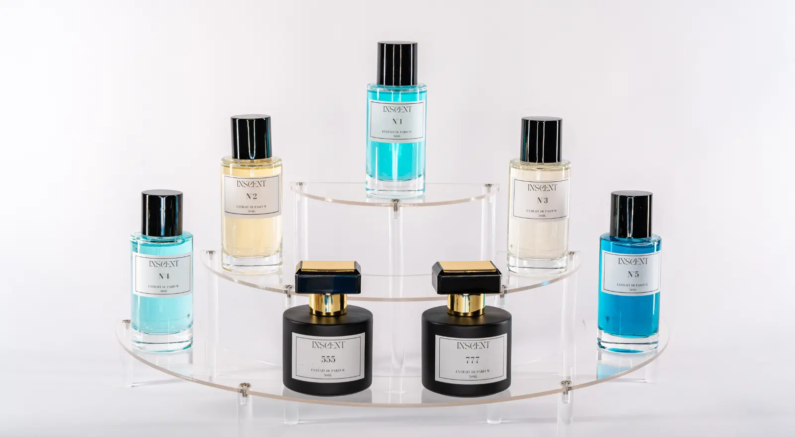 Les parfums de la collection homme de chez Inscent