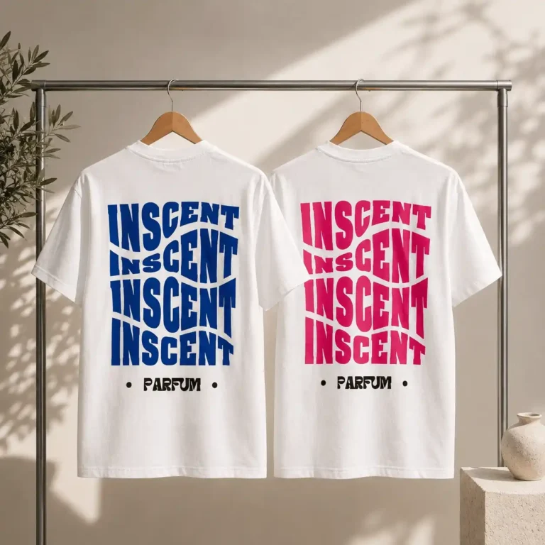T-shirts en coton personnalisés avec la marque INSCENT