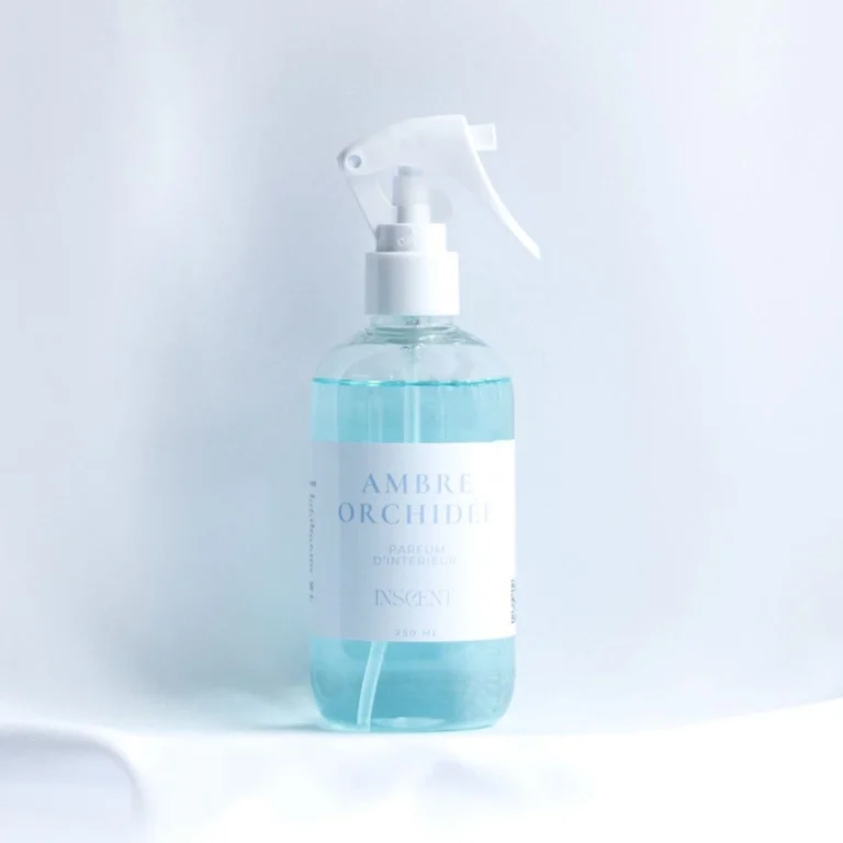 Spray parfum d’intérieur Inscent Ambre Orchidé, diffuseur d’ambiance 250 ml au parfum doux et gourmand