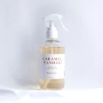 Spray parfum d’intérieur Inscent Caramel Vanille, diffuseur d’ambiance 250 ml au parfum doux et gourmand